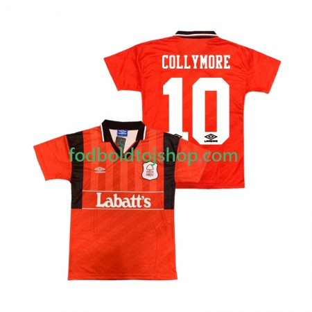 Nottingham Forest COLLYMORE 10 1995 Retro Hjemme trøje 1994 S/S